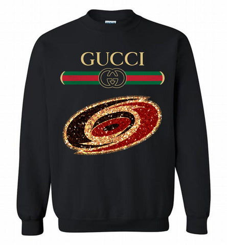 Gucci Carolina Hurricanes Logo Crewneck Sweatshirt - zezetee