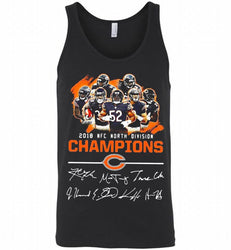 CHICAGO BEARS 2018 NFC NORTH DIVISION CHAMPIONS Tank