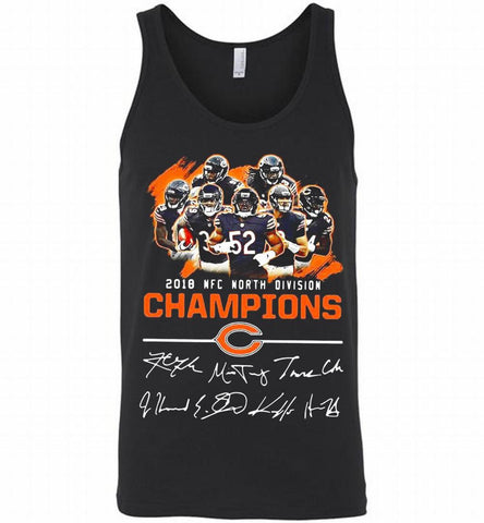 CHICAGO BEARS 2018 NFC NORTH DIVISION CHAMPIONS Tank - zezetee