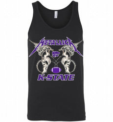 Metallica Kansas State Wildcats Logo Tank