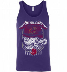 Metallica Skull Snake Cleveland Cavaliers Tank - zezetee