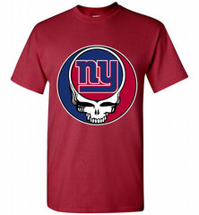 New York Giants Grateful Dead Logo Band Shirt - zezetee