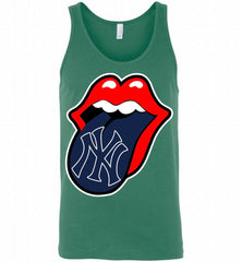 New York Yankees  x The Rolling Stones Logo Tank - zezetee