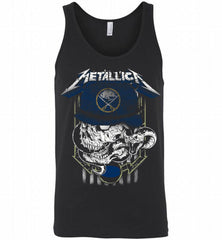 Metallica Skull Snake Buffalo Sabres Tank - zezetee