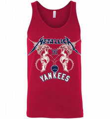 Metallica New York Yankees Logo Tank - zezetee
