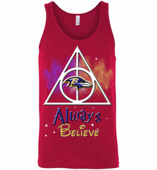 Baltimore Ravens Always Believe Harry Potter Tank - zezetee