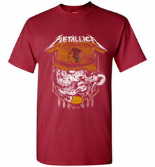Metallica Skull Snake Chicago Blackhawks Shirt - zezetee