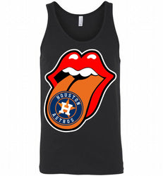Houston Astros  x The Rolling Stones Logo Tank