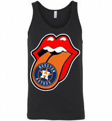 Houston Astros  x The Rolling Stones Logo Tank - zezetee