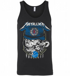 Metallica Skull Snake Los Angeles Clippers Tank