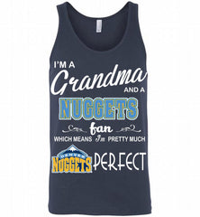 I'M A Grandma And A Denver Nuggets Fans Perfect Tank - zezetee