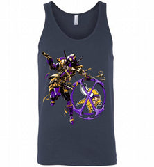Deadpool Assassin Minnesota Vikings Fan Tank - zezetee