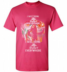 AQUAMAN I WILL DRINK CROWN ROYAL HERE THERE I WILL DRINK CROWN ROYAL EVERYWHERE Shirt - zezetee