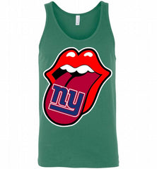 New York Giants  x The Rolling Stones Logo Tank - zezetee