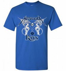 Metallica Tampa Bay Rays Logo Shirt - zezetee