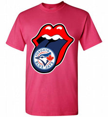 Toronto Blue Jays  x The Rolling Stones Logo Shirt - zezetee