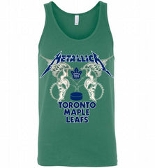 Metallica Toronto Maple Leafs Logo Tank - zezetee