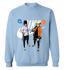 ADIDAS NIKE NARUTO Crewneck Sweatshirt - zezetee