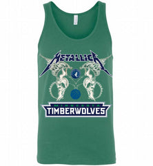 Metallica MinnesotaTimberwolves Logo Tank - zezetee