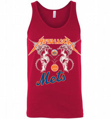 Metallica New York Mets Logo Tank - zezetee