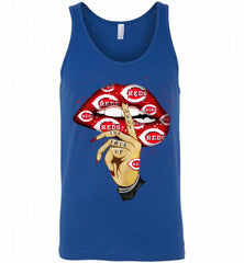 MLB Cincinnati Reds Lip Shut The Fuck Up Tank - zezetee