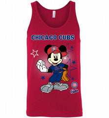 Chicago Cubs Mickey Mouse Disney Super Star Tank - zezetee