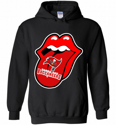 Tampa Bay Buccaneers  x The Rolling Stones Logo Hoodie - zezetee