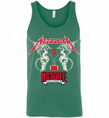 Metallica NC State Wolfpack Logo Tank - zezetee