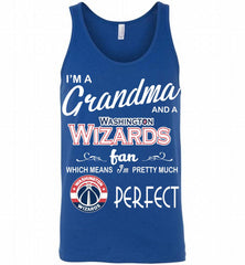 I'M A Grandma And A Washington Wizards Fans Perfect Tank - zezetee