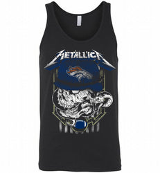 Metallica Skull Snake Denver Broncos Tank