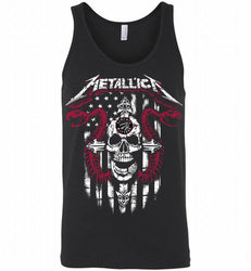 Metallica Snake Skull Toronto Raptors Logo Tank