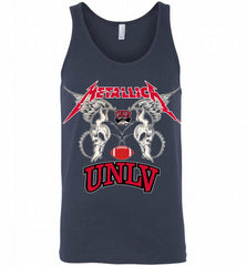 Metallica UNLV Runnin' Rebels Logo Tank - zezetee