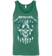 Metallica Snake Skull MinnesotaTimberwolves Logo Tank - zezetee