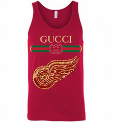 Gucci Detroit Red Wings Logo Tank - zezetee