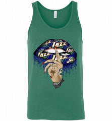 Utah Jazz Lip Shut The Fuck Up Tank - zezetee