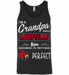 I'M A Grandpa And A Louisville Cardinals Fan Tank