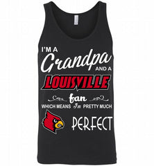 I'M A Grandpa And A Louisville Cardinals Fan Tank - zezetee