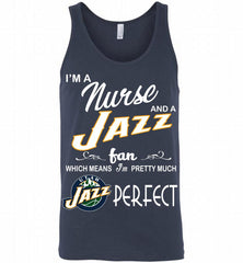 I'M A Nurse And A Utah Jazz Fans Perfect Tank - zezetee