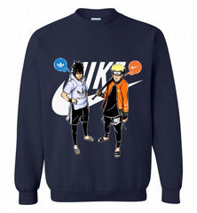 ADIDAS NIKE NARUTO Crewneck Sweatshirt - zezetee
