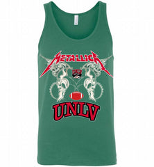 Metallica UNLV Runnin' Rebels Logo Tank - zezetee