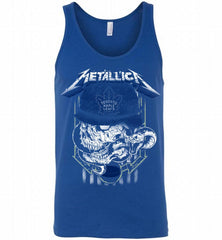 Metallica Skull Snake Toronto Maple Leafs Tank - zezetee