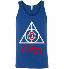 OHIO STATE BUCKEYES DEATHLY HALLOWS ALWAYS GIFT Tank - zezetee