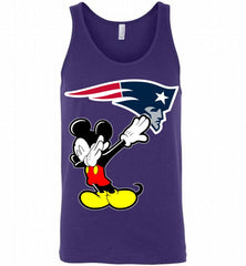 Disney Mickey Mouse Dabbing New England Patriots Tank - zezetee