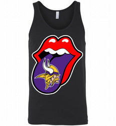 Minnesota Vikings  x The Rolling Stones Logo Tank