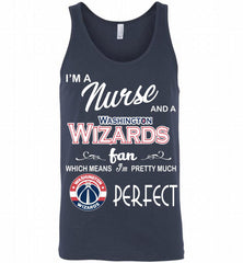 I'M A Nurse And A Washington Wizards Fans Perfect Tank - zezetee