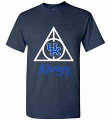 KENTUCKY WILDCATS DEATHLY HALLOWS ALWAYS GIFT Shirt - zezetee