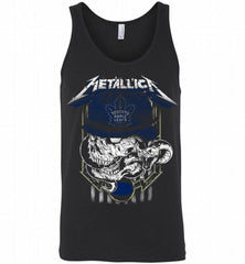 Metallica Skull Snake Toronto Maple Leafs Tank - zezetee
