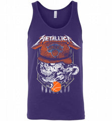 Metallica Skull Snake New York Knicks Tank - zezetee