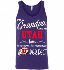 I'M A Grandpa And An Utah Utes Fan Tank - zezetee