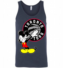 Disney Mickey Mouse Dabbing Toronto Raptors Tank - zezetee